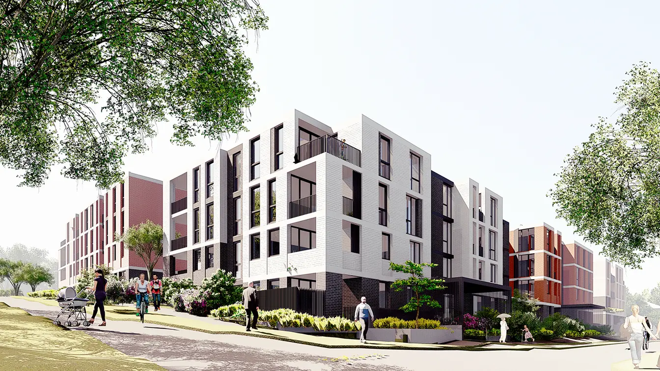 BRAND NEW two-bedroom apartments in the heart of Carlingford for single parent families - 1 Martins Ln, Carlingford NSW 2118 - 1