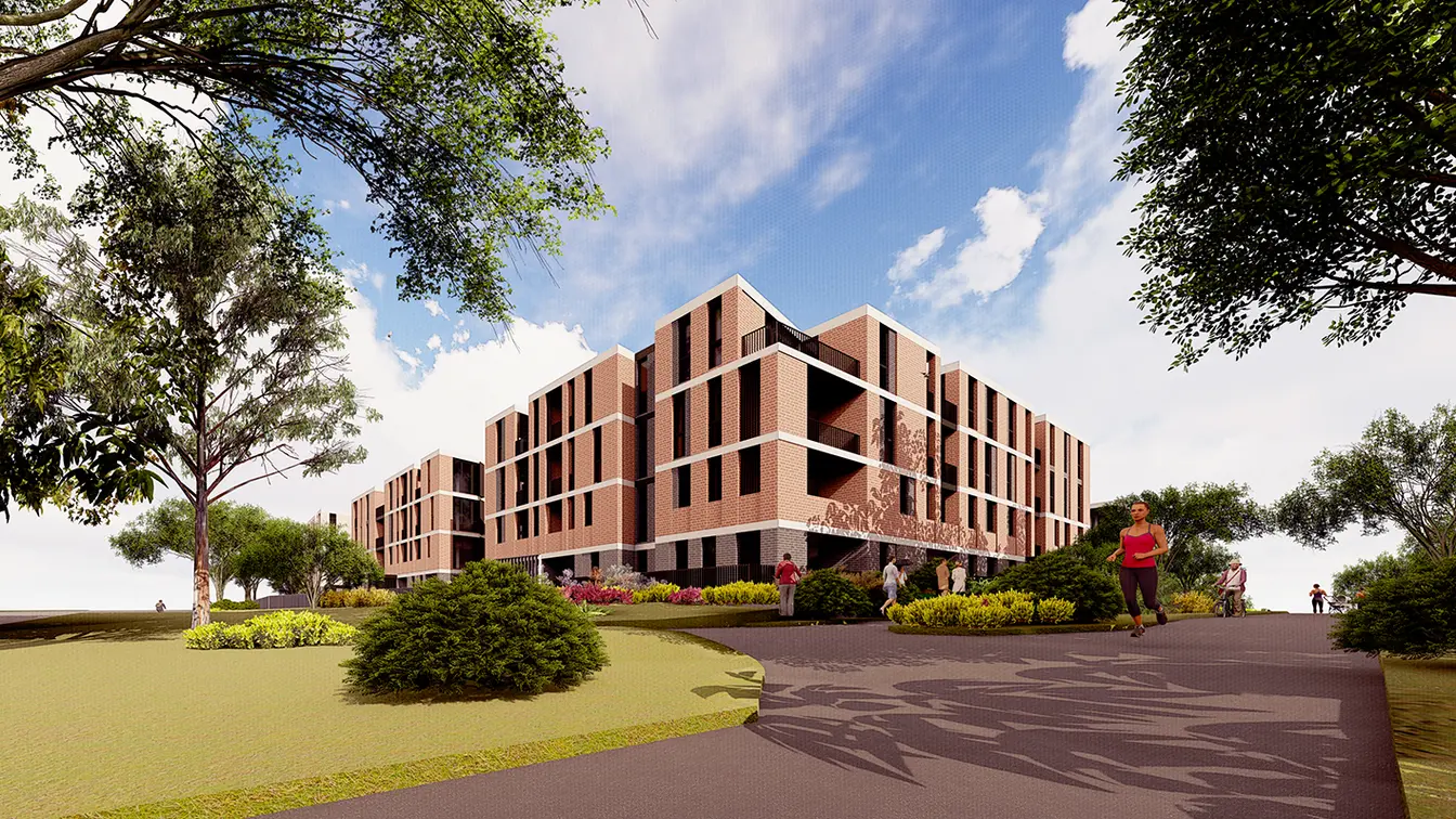 BRAND NEW two-bedroom apartments in the heart of Carlingford for single parent families - 1 Martins Ln, Carlingford NSW 2118 - 3