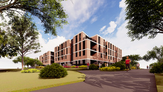 BRAND NEW two-bedroom apartments with a car space in the heart of Carlingford for workers over 55 & self-funded retirees - 1 Martins Ln, Carlingford NSW 2118 - 1