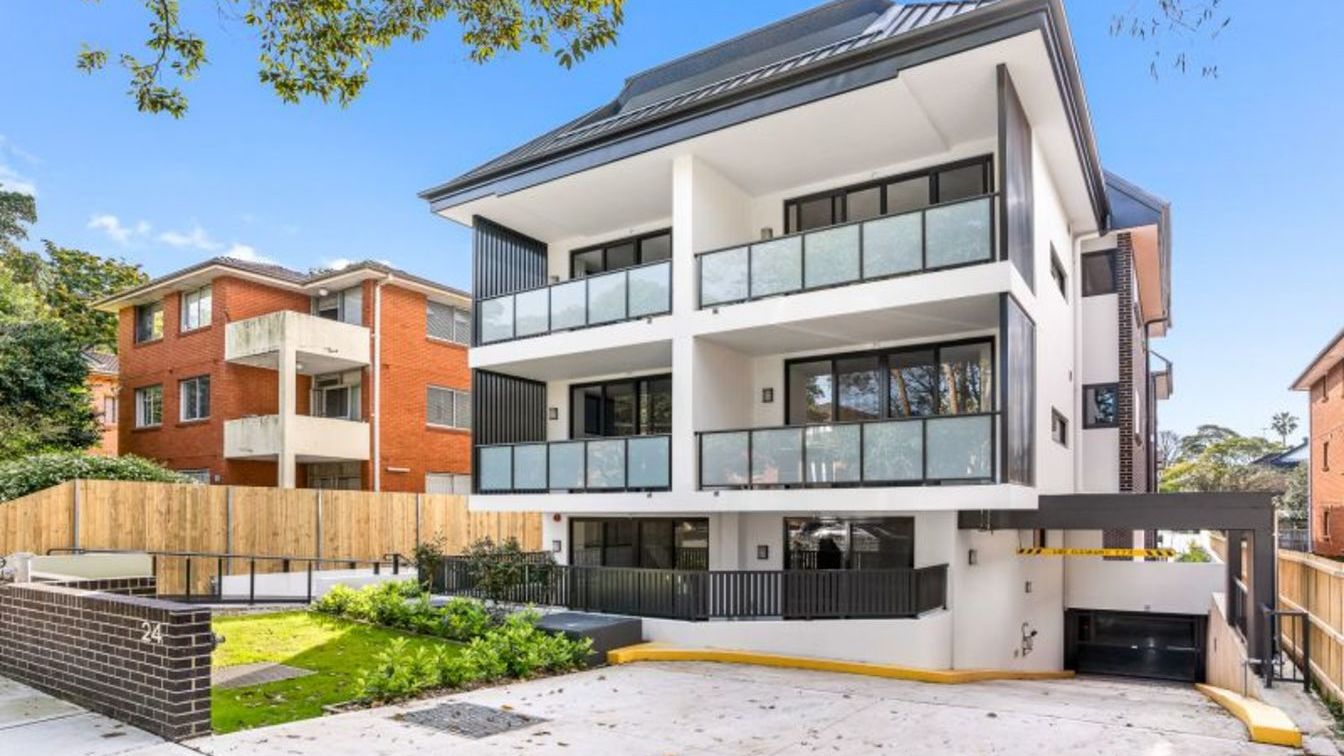 BRAND NEW Spacious 2 Bedroom unit in boutique complex in a quiet leafy location - G01/24 Cecil St, Ashfield NSW 2131 - 1