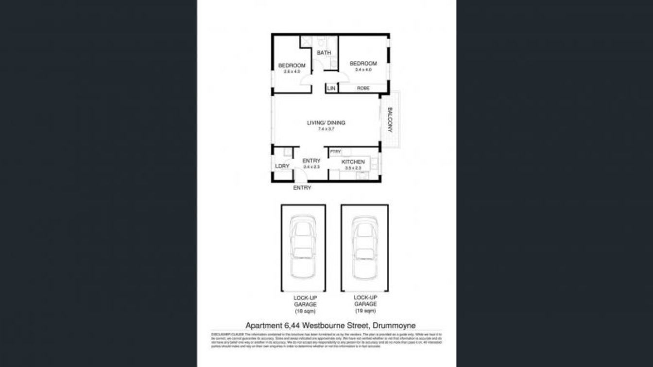 Relaxed living on the edge of the bay - 6/44 Westbourne St, Drummoyne NSW 2047 - 3
